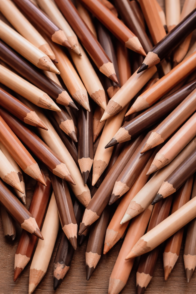 Different skin colors
